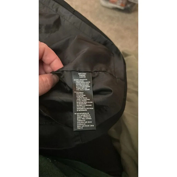 Women's Black Strapless Mini Dress L Party Cocktail Button Detail - Picture 6 of 6